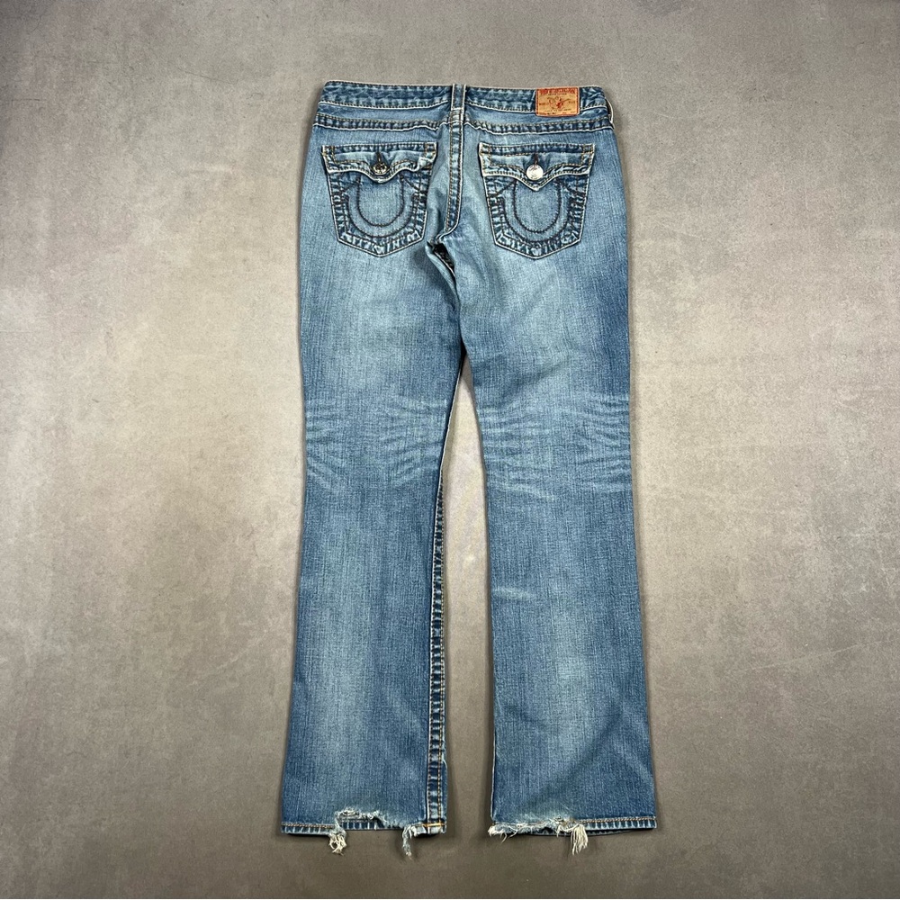 True Religion Blue Boot Cut Jeans